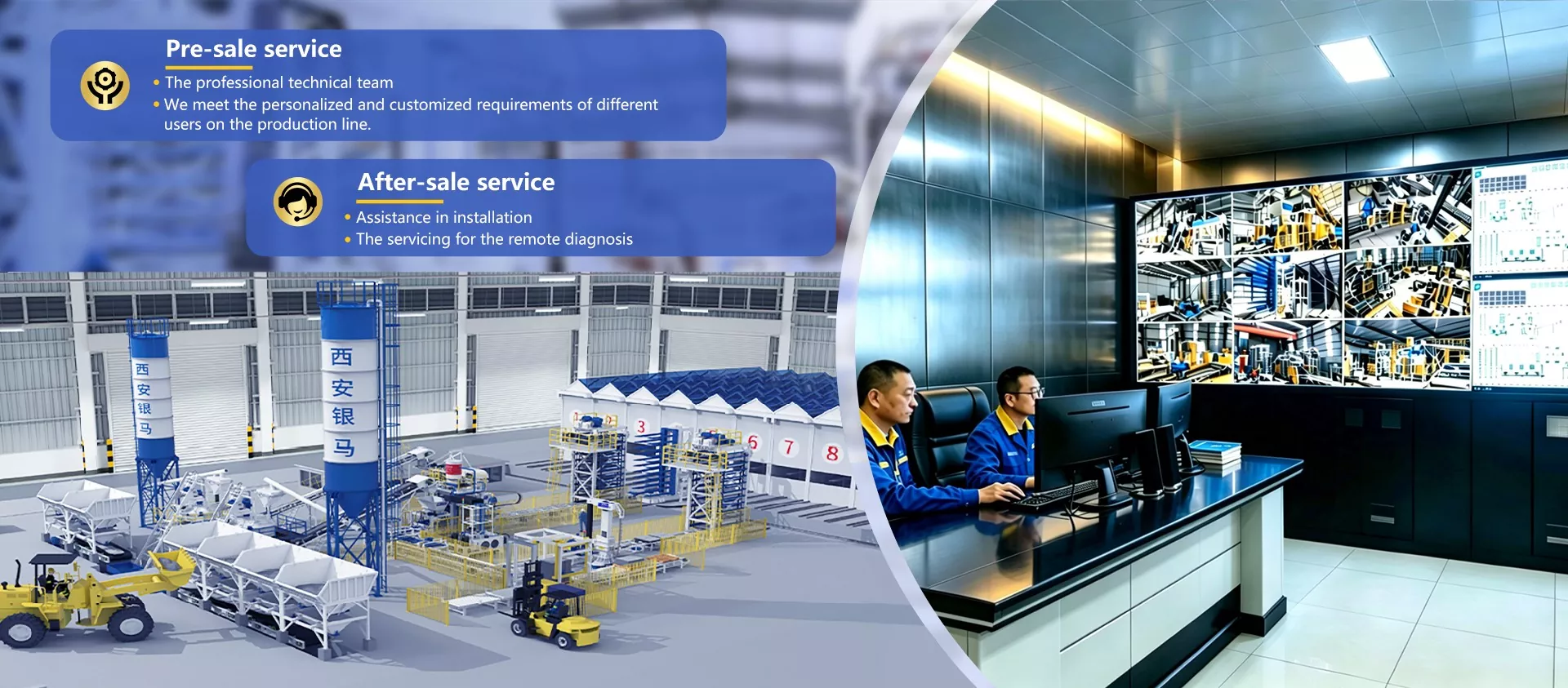 Silver Horse QFT9-16 concrete block making machine para sa awtomatikong brick production line