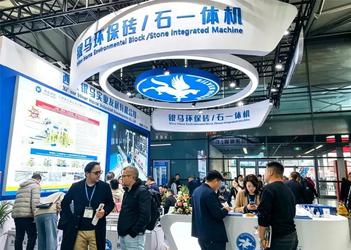 Ipinakita ng Silver Horse ang Green Block Technology sa Bauma China 2026